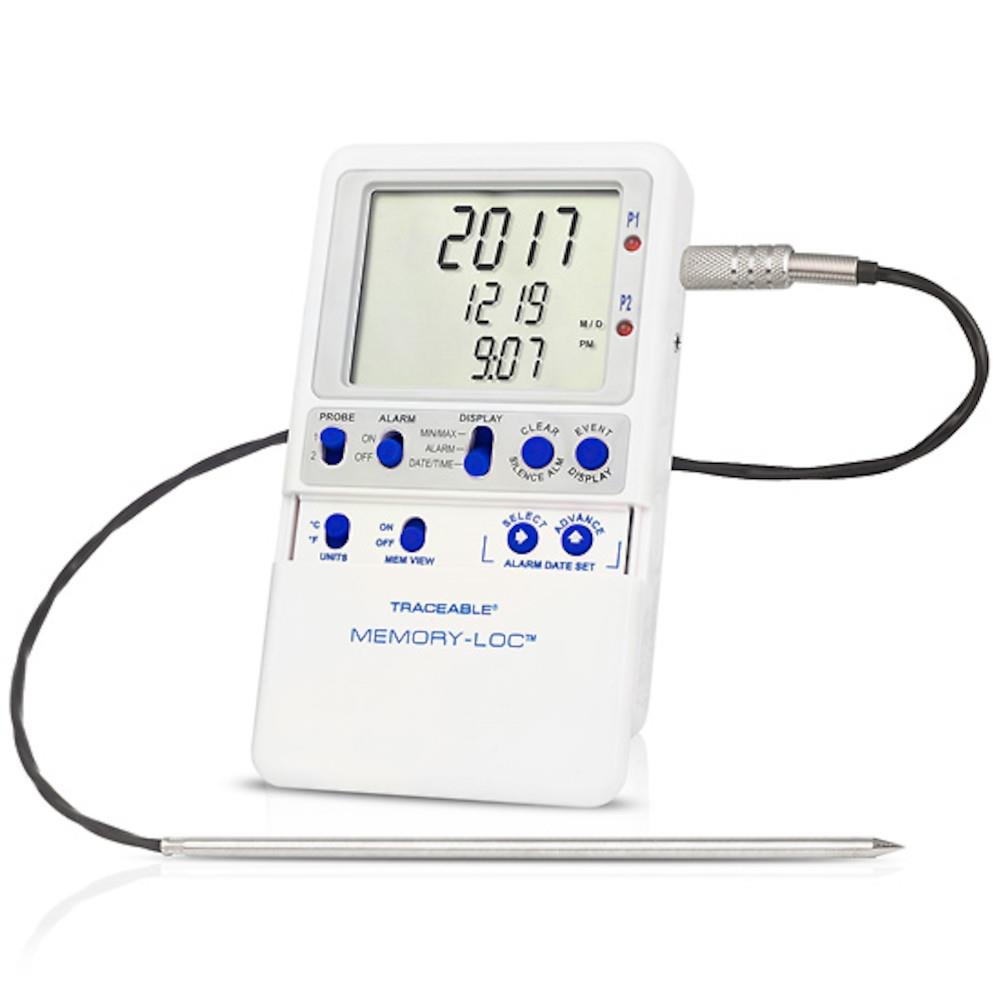 Traceable Memory-Loc Temperature Humidity Meter